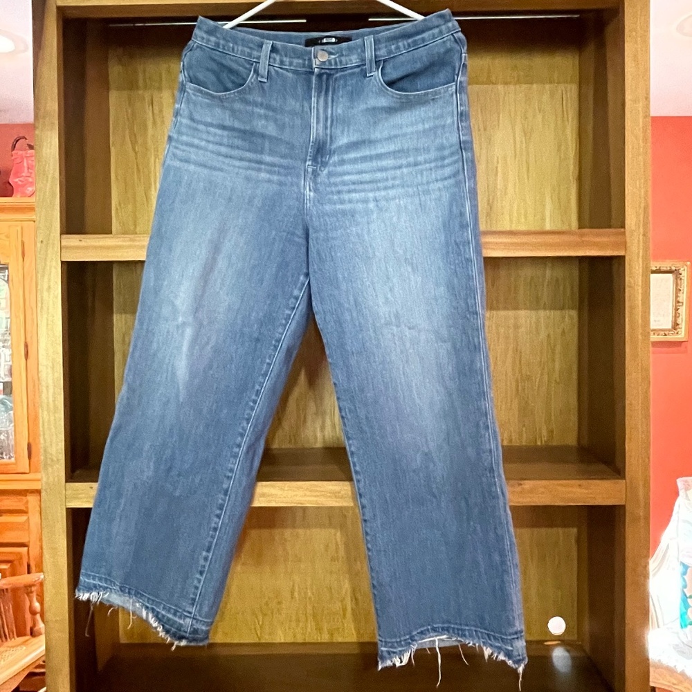 J Brand cut-off cropped jeans ("Joan Crop"), size 29